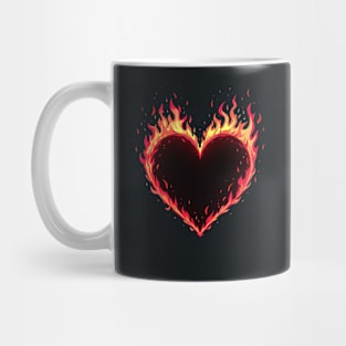 Heart On Fire Mug